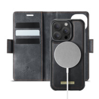 Solidenz 2-in-1 MagSafe Wallet Case voor iPhone 16 Pro Max – Zwart