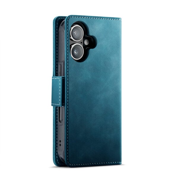 Solidenz 2-in-1 MagSafe Wallet Case for iPhone 16 - Blue - Image 3