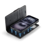 Solidenz 2-in-1 MagSafe Wallet Case for iPhone 15 Plus - Black - Image 4