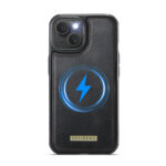 Solidenz 2-in-1 MagSafe Wallet Case for iPhone 15 Plus - Black - Image 5