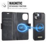 Solidenz 2-in-1 MagSafe Wallet Case for iPhone 15 Plus - Black - Image 7