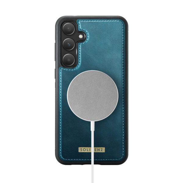 Solidenz 2-in-1 Magnetic Wallet Case for Samsung Galaxy A36 - Blue - Image 6