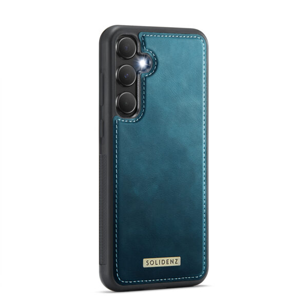 Solidenz 2-in-1 Magnetic Wallet Case for Samsung Galaxy A36 - Blue - Image 9
