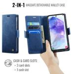 Solidenz 2-in-1 Magnetisch Wallet Case voor Samsung Galaxy A16 - Zwart - Afbeelding 14