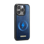 Solidenz MagSafe Wallet Backcover voor iPhone 15 Pro - Blauw - Afbeelding 4