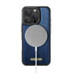 Solidenz MagSafe Wallet Backcover voor iPhone 15 Pro - Blauw - Afbeelding 6