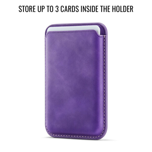 Solidenz MagSafe Wallet Backcover voor iPhone 15 Pro - Paars - Afbeelding 7