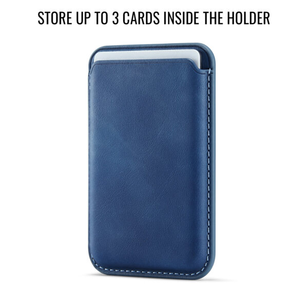 Solidenz MagSafe Wallet Backcover voor iPhone 14 - Blauw - Afbeelding 7