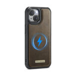 Solidenz MagSafe Wallet Backcover voor iPhone 14 - Bruin - Afbeelding 4