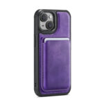Solidenz MagSafe Wallet Backcover voor iPhone 15 - Paars - Afbeelding 2