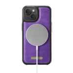 Solidenz MagSafe Wallet Backcover voor iPhone 15 - Paars - Afbeelding 6