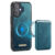 variatie Solidenz MagSafe Wallet Backcover voor iPhone 16 – Blauw
