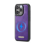 Solidenz MagSafe Wallet Backcover for iPhone 16 Pro - Purple - Image 8