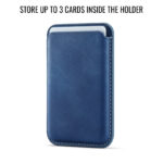 Solidenz Magnetisch Wallet Backcover voor Samsung Galaxy A55 - Blauw - Afbeelding 8