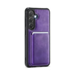 Solidenz Magnetisch Wallet Backcover voor Samsung Galaxy S24 FE - Paars - Afbeelding 2