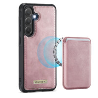 Solidenz MagSafe Wallet Backcover for Samsung Galaxy S25 Plus – Pink