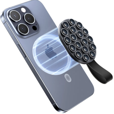 Joyroom Magnetic Suction Cup Phone Holder for Universal Use – Black