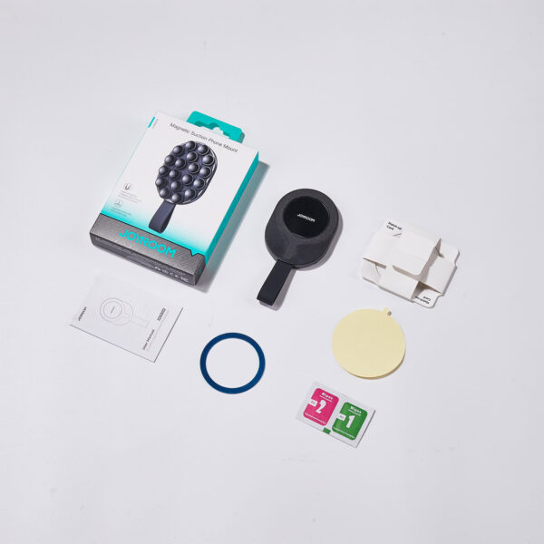 Joyroom Magnetic Suction Cup Phone Holder for Universal Use - Black - Image 10