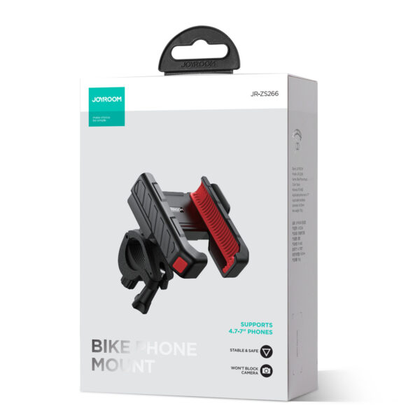 Joyroom Phone Holder for Bicycle Handlebar - Black - Image 8