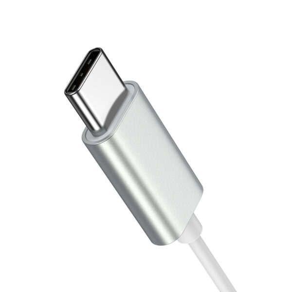 Joyroom Type-C In-Ear Earbuds - NOT suitable for iPhones - Silver - Image 3