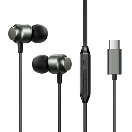 Joyroom Type-C In-Ear Earbuds – NOT suitable for iPhones – Black