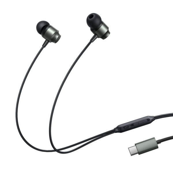 Joyroom Type-C In-Ear Earbuds - NOT suitable for iPhones - Black - Image 2