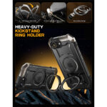 Supcase UB Grip case suitable for iPhone 16e - Black - Image 5