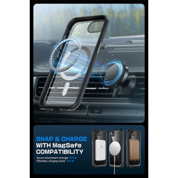 Supcase UB MagSafe iPhone 16e case - Black - Image 6