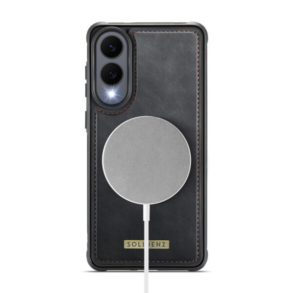 Solidenz 2-in-1 MagSafe Wallet Case voor Samsung Galaxy S25 Edge - Zwart - Afbeelding 5