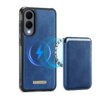 Solidenz MagSafe Wallet Backcover for Samsung Galaxy S25 Edge – Blue