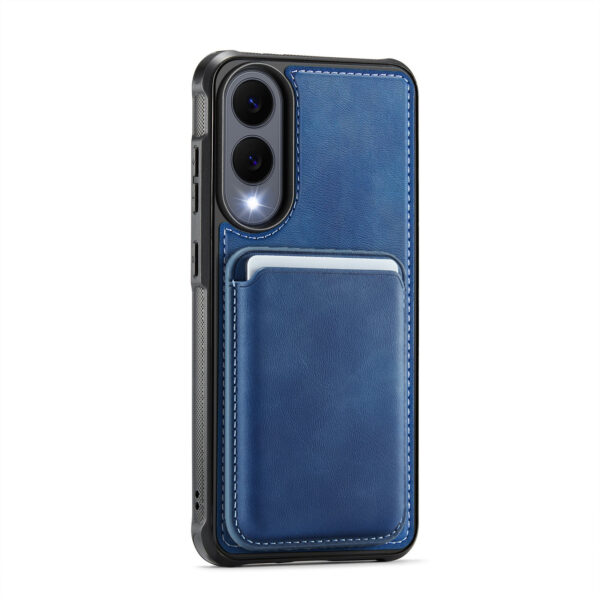 Solidenz MagSafe Wallet Backcover voor Samsung Galaxy S25 Edge - Blauw - Afbeelding 2