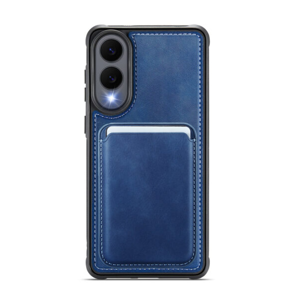 Solidenz MagSafe Wallet Backcover voor Samsung Galaxy S25 Edge - Blauw - Afbeelding 3