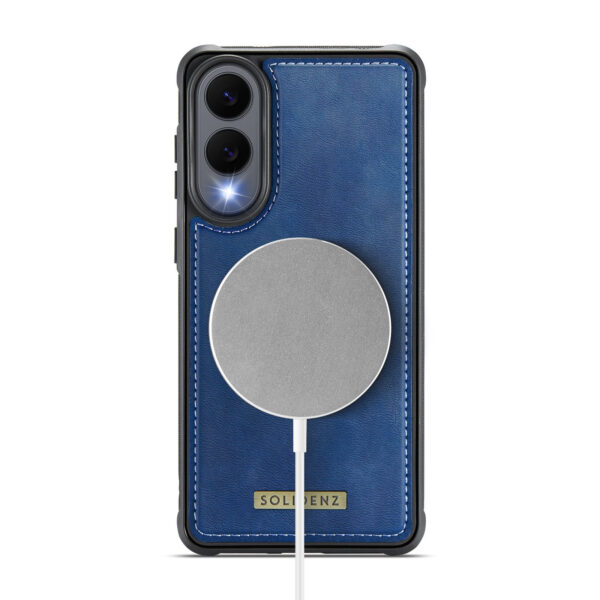 Solidenz MagSafe Wallet Backcover voor Samsung Galaxy S25 Edge - Blauw - Afbeelding 6