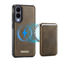 Solidenz MagSafe Wallet Backcover for Samsung Galaxy S25 Edge – Brown