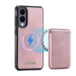 variatie Solidenz MagSafe Wallet Backcover voor Samsung Galaxy S25 Edge – Roze