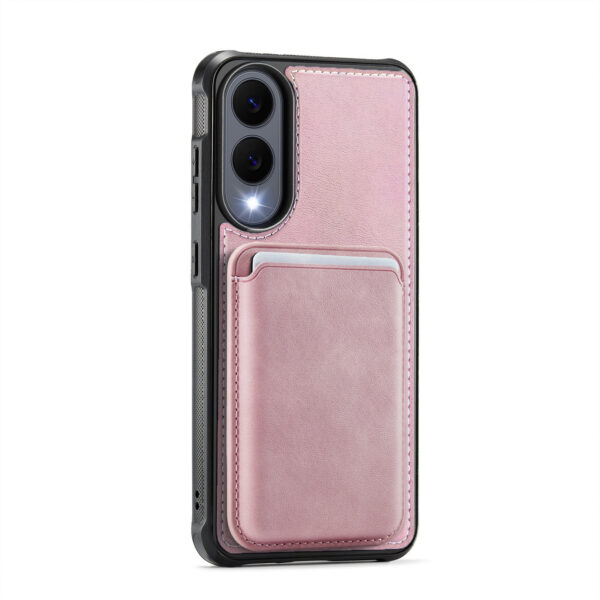 Solidenz MagSafe Wallet Backcover voor Samsung Galaxy S25 Edge - Roze - Afbeelding 2