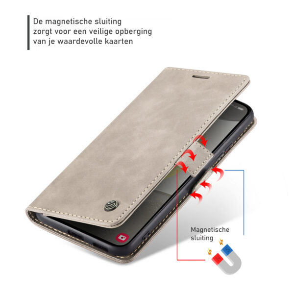 Solidenz Urban Book Samsung Galaxy S25 Edge hoesje - Zwart - Afbeelding 17