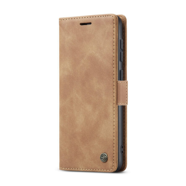 Solidenz Urban Book Samsung Galaxy S25 Edge hoesje - Bruin - Afbeelding 2