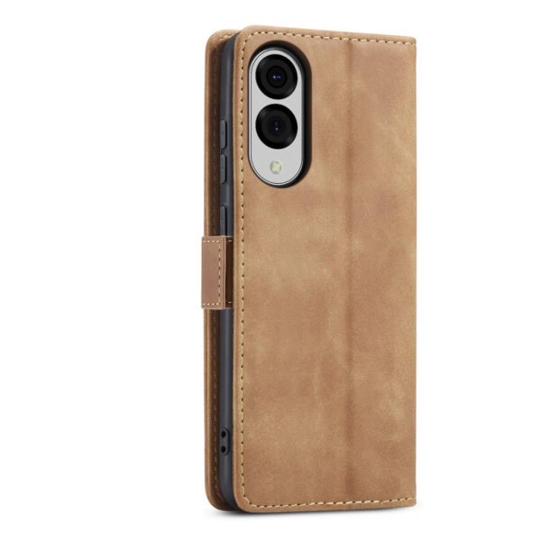 Solidenz Urban Book Samsung Galaxy S25 Edge hoesje - Bruin - Afbeelding 4
