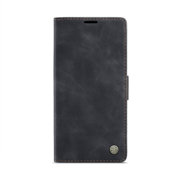 Solidenz Urban Book Samsung Galaxy S25 Edge hoesje - Zwart - Afbeelding 3