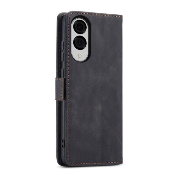 Solidenz Urban Book Samsung Galaxy S25 Edge hoesje - Zwart - Afbeelding 4