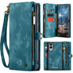 variatie Solidenz Urban Wallet Samsung Galaxy S25 Edge hoesje – Blauw