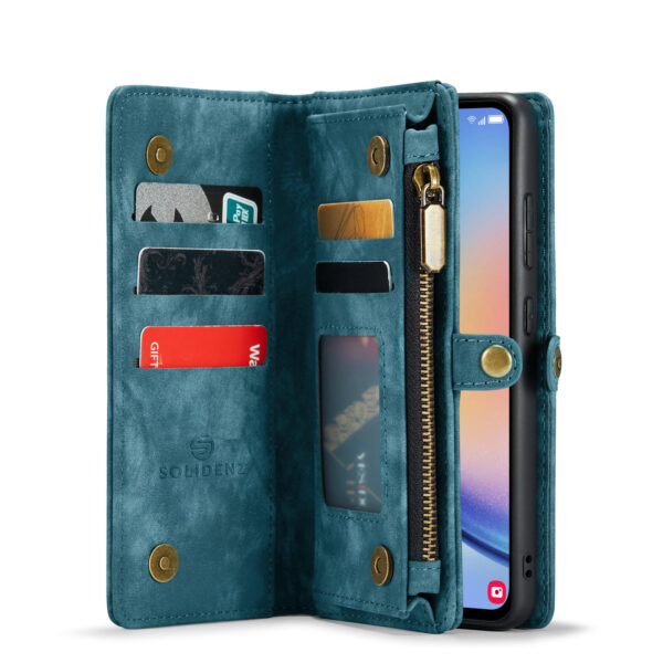 Solidenz Urban Wallet Samsung Galaxy S25 Edge hoesje - Zwart - Afbeelding 14