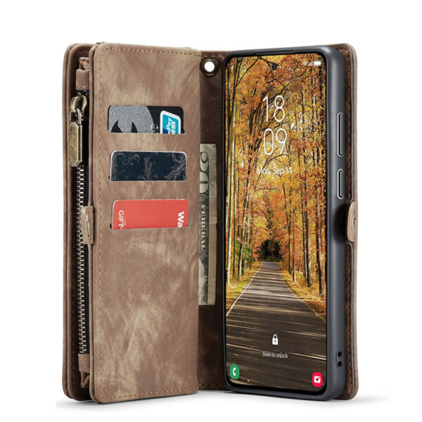 Solidenz Urban Wallet Samsung Galaxy S25 Edge hoesje - Zwart - Afbeelding 26