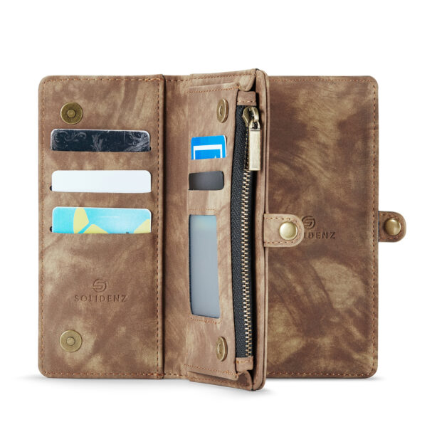 Solidenz Urban Wallet Samsung Galaxy S25 Edge hoesje - Zwart - Afbeelding 28