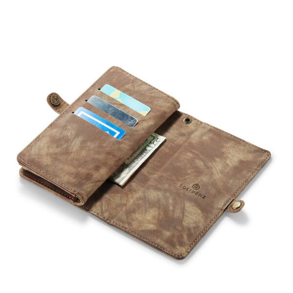 Solidenz Urban Wallet Samsung Galaxy S25 Edge hoesje - Zwart - Afbeelding 29