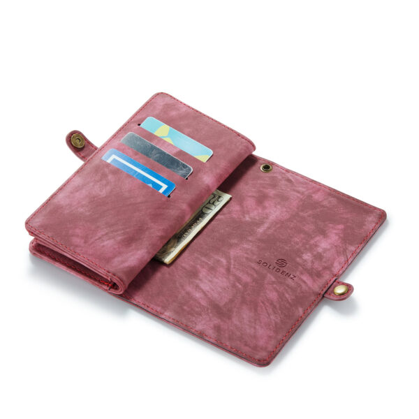 Solidenz Urban Wallet Samsung Galaxy S25 Edge hoesje - Zwart - Afbeelding 40