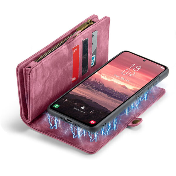 Solidenz Urban Wallet Samsung Galaxy S25 Edge hoesje - Zwart - Afbeelding 41