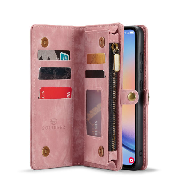 Solidenz Urban Wallet Samsung Galaxy S25 Edge hoesje - Zwart - Afbeelding 47