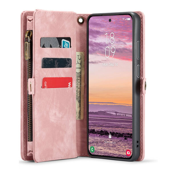 Solidenz Urban Wallet Samsung Galaxy S25 Edge hoesje - Zwart - Afbeelding 48
